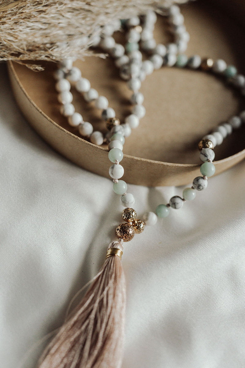 Mala Necklaces Bead Mindful Gems