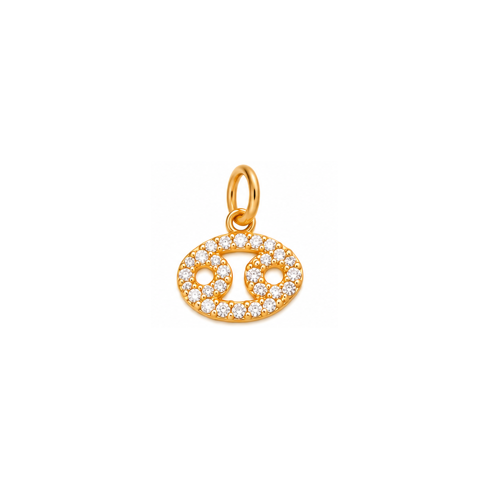 Cancer Sparkly Zodiac Charm