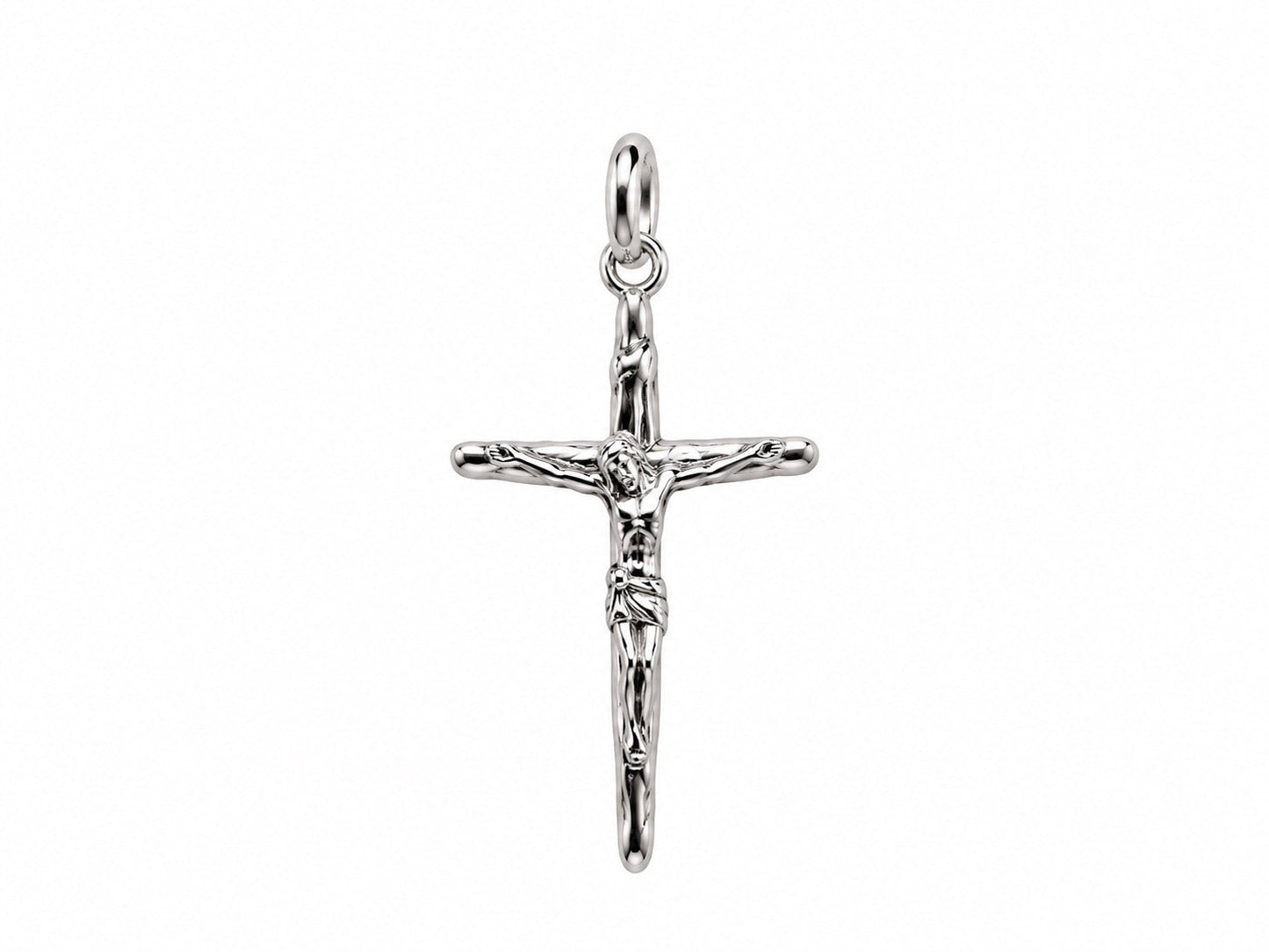 Classic Silver Crucifix Charm