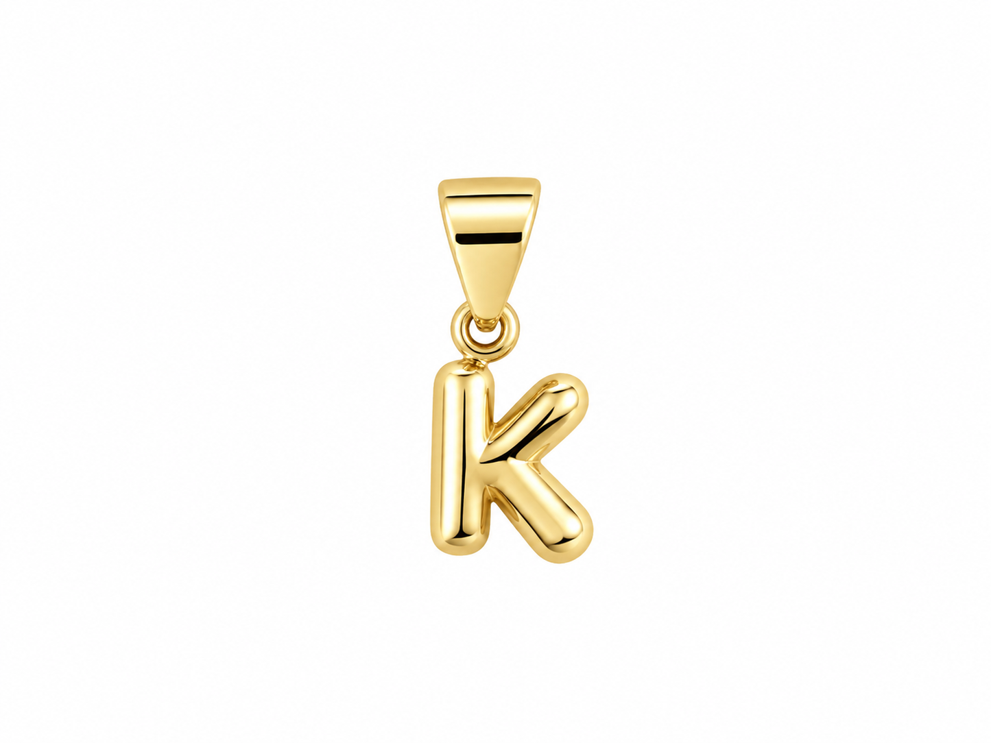 Initial K Charm – Small Bubble – Gold