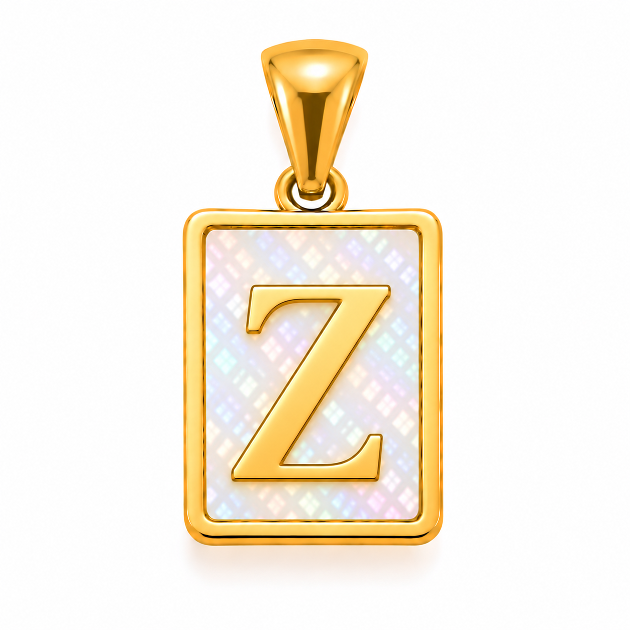 Initial Z Charm – MOP Rectangle