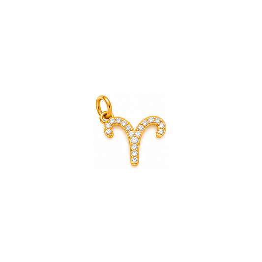 Aries Sparkly Zodiac Charm