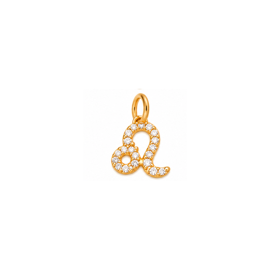 Leo Sparkly Zodiac Charm