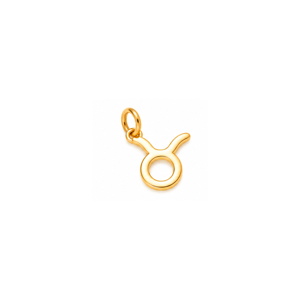 Taurus Zodiac Charm – Gold