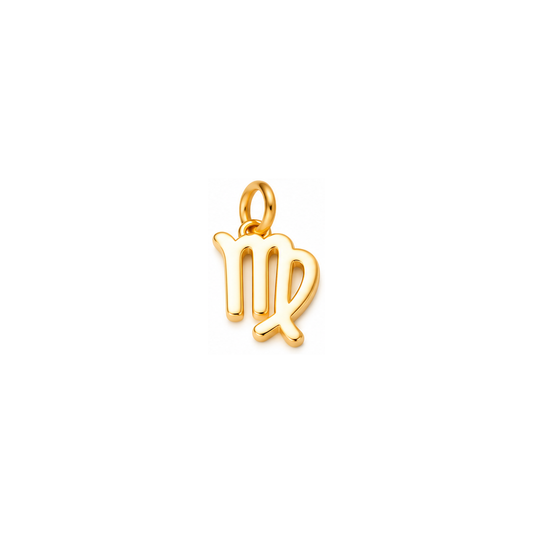 Virgo Zodiac Charm – Gold