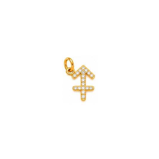 Sagittarius Sparkly Zodiac Charm