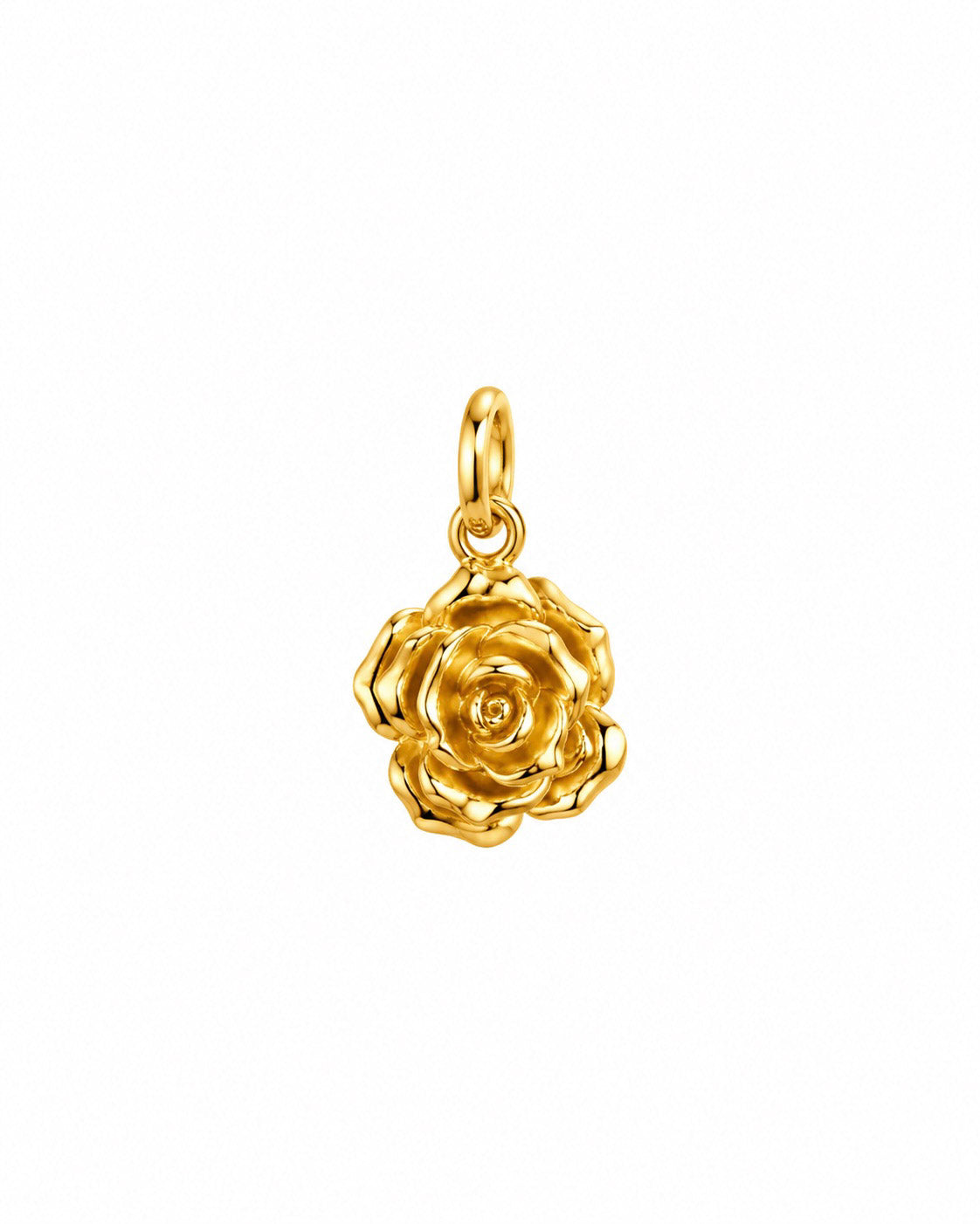 Gold Rose Charm – Gold