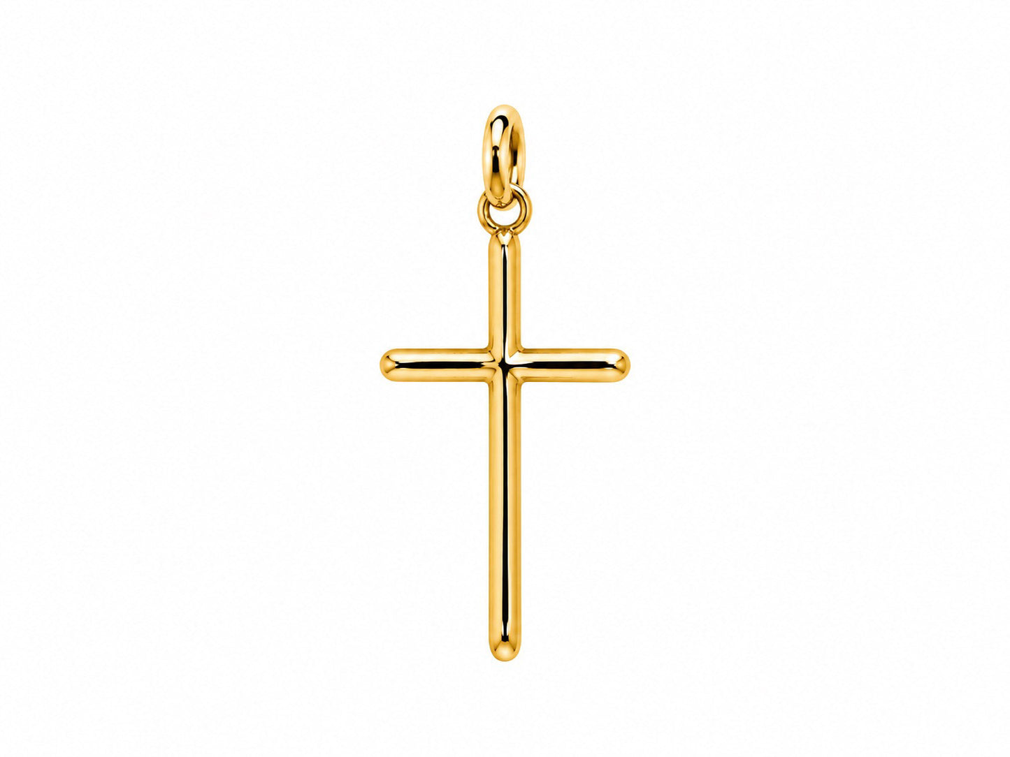 Classic Gold Cross Charm