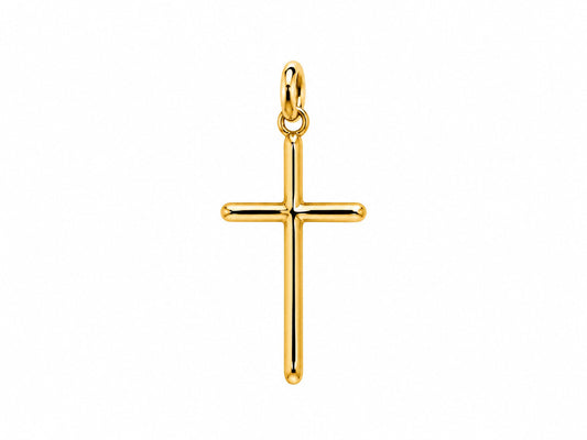 Classic Gold Cross Charm