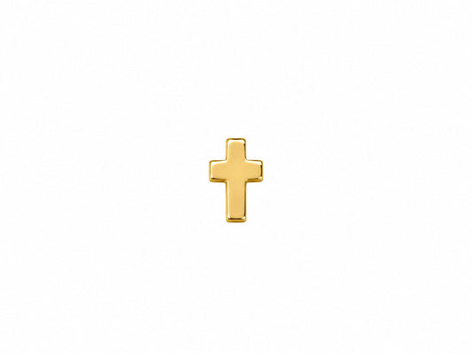 Petite Gold Cross Charm