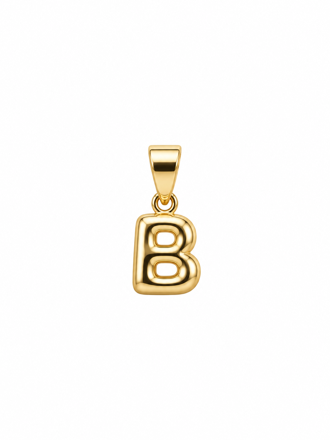 Initial B Charm – Small Bubble – Gold