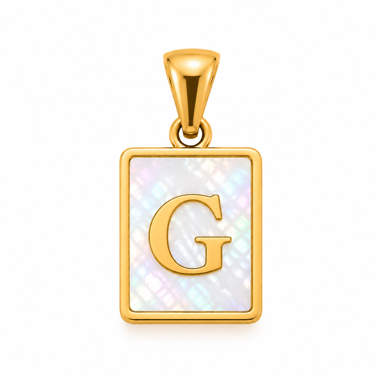 Initial G Charm – MOP Rectangle