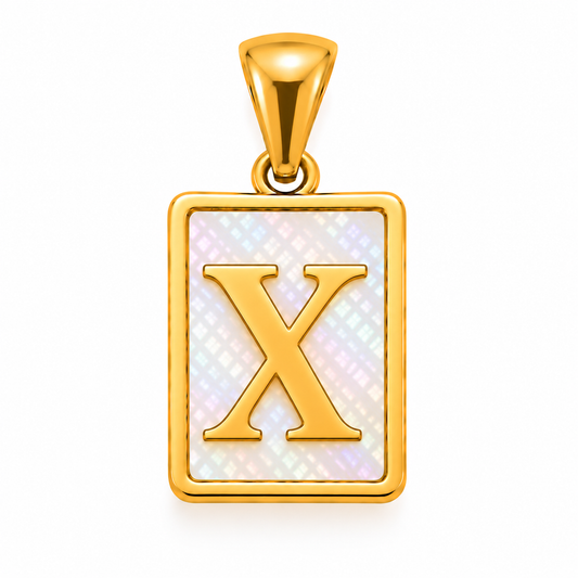 Initial X Charm – MOP Rectangle