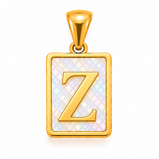 Initial Z Charm – MOP Rectangle