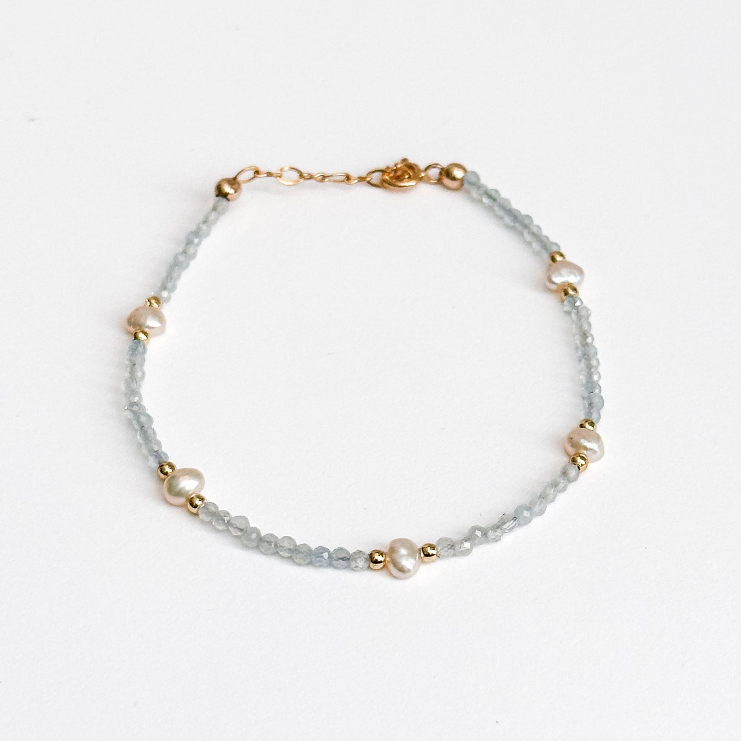 Aquamarine & Freshwater Pearl Jewelry