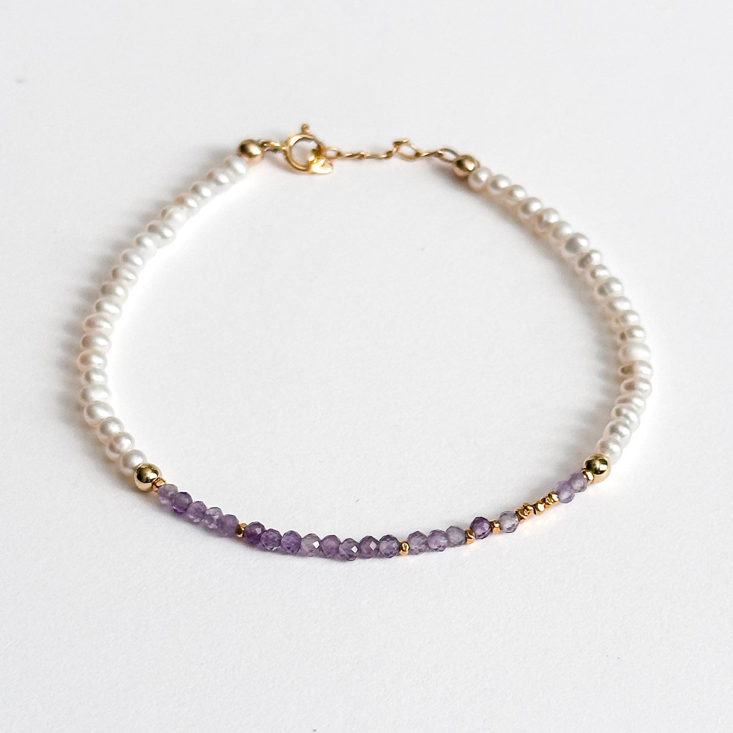BELIEVE IN YOU Morse Code Jewelry - Aquamarine