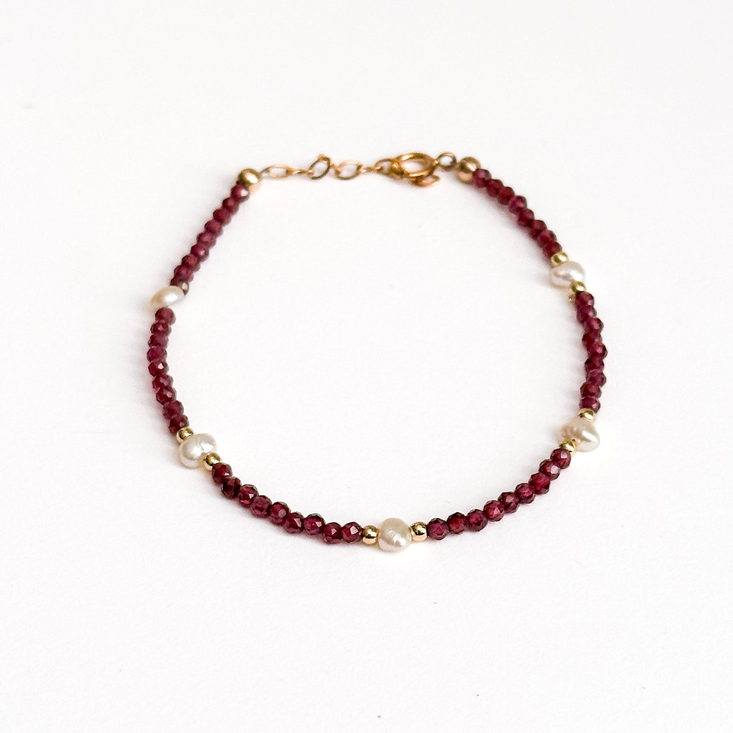 Garnet & Freshwater Pearl Jewelry