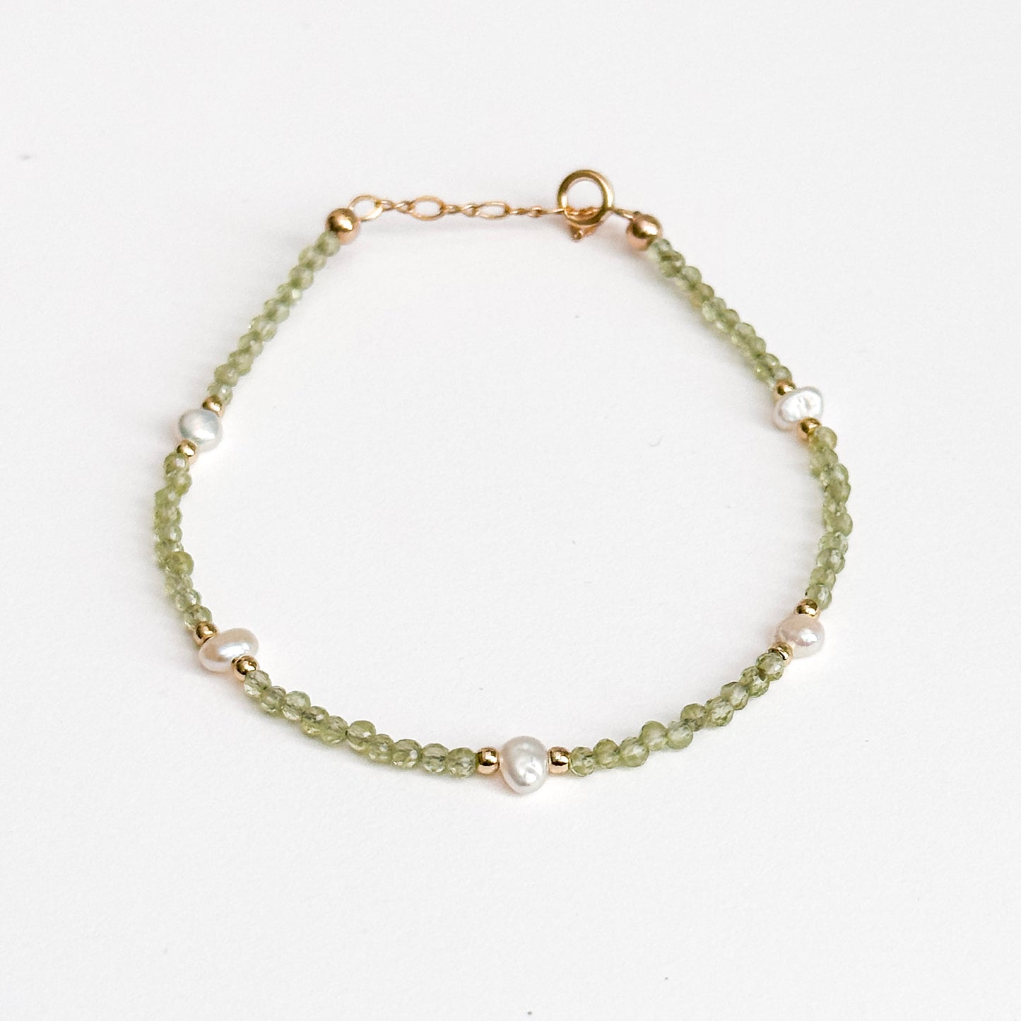 Peridot & Freshwater Pearl Jewelry