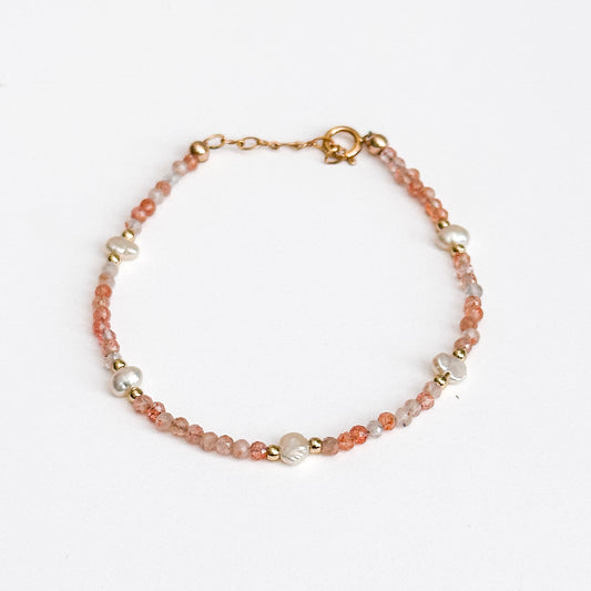 Sunstone & Freshwater Pearl Jewelry