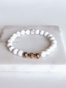 Be Still Triple Gold Bracelet